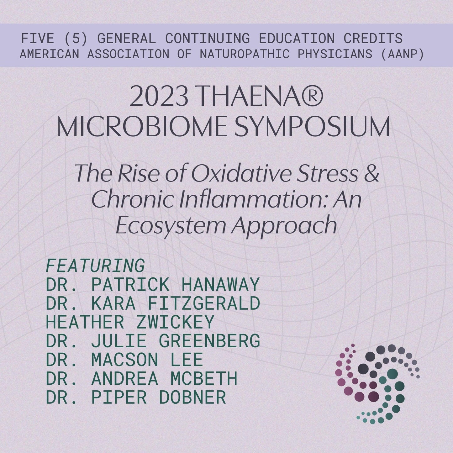 2023 Thaena Microbiome Symposium - CE Credit