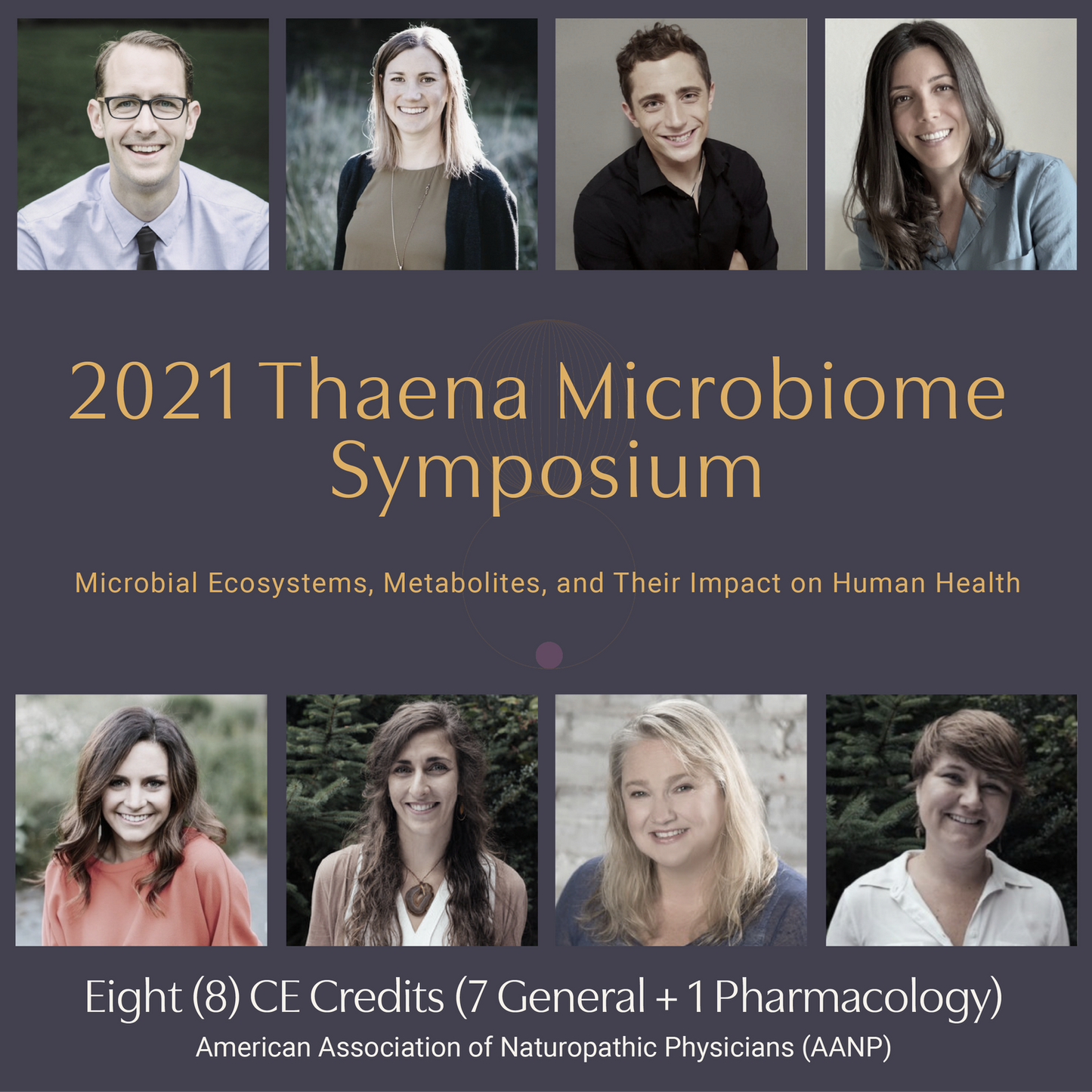 2021 Thaena Microbiome Symposium (7 General + 1 Pharmacology CE Credit)